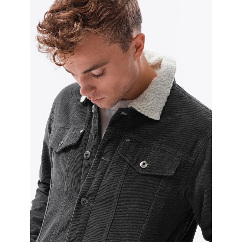 Férfi átmeneti dzseki SAWYER sötétszürke