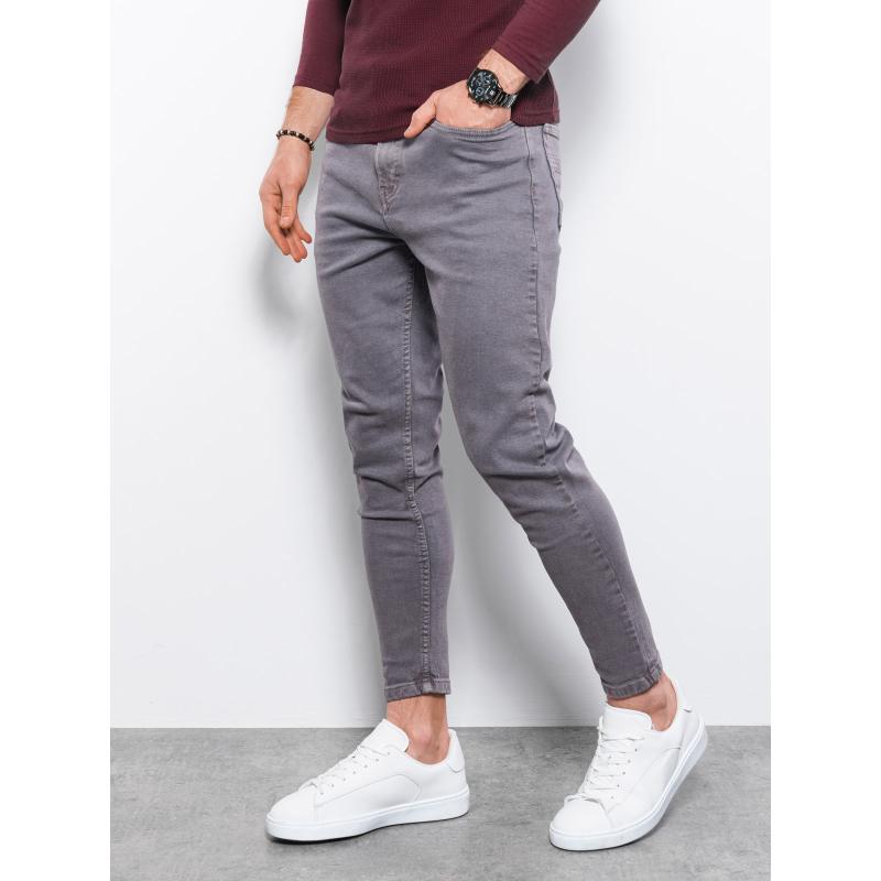 Pánské džíny MITCH tmavě šedé