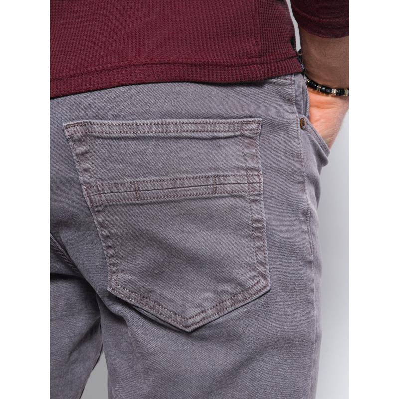 Pánské džíny MITCH tmavě šedé