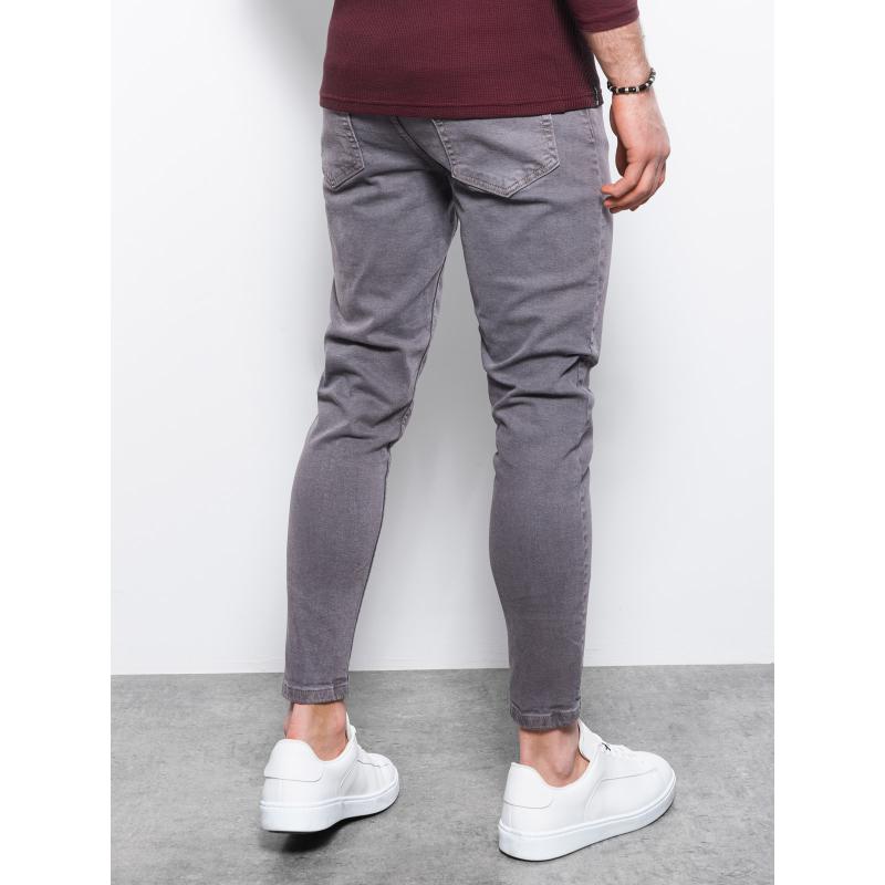 Pánské džíny MITCH tmavě šedé