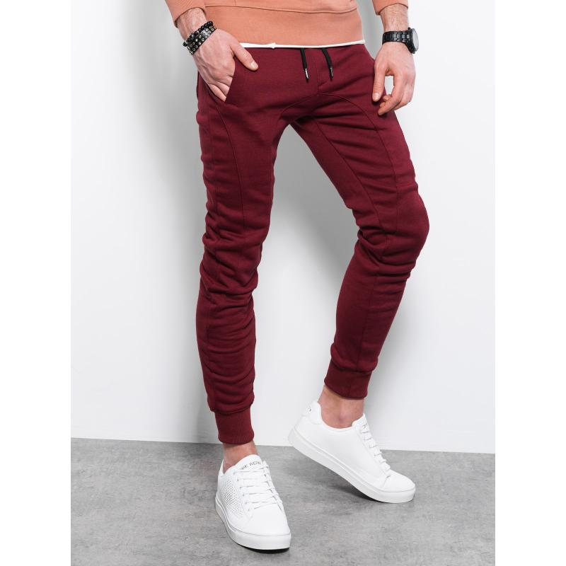 Pánske tepláky KYRAN dark red