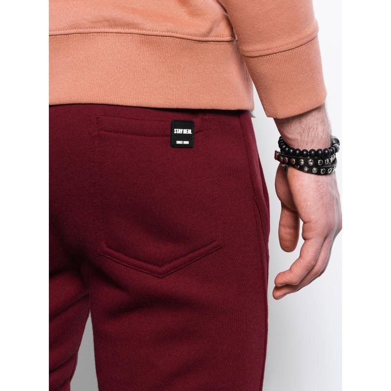 Pánske tepláky KYRAN dark red