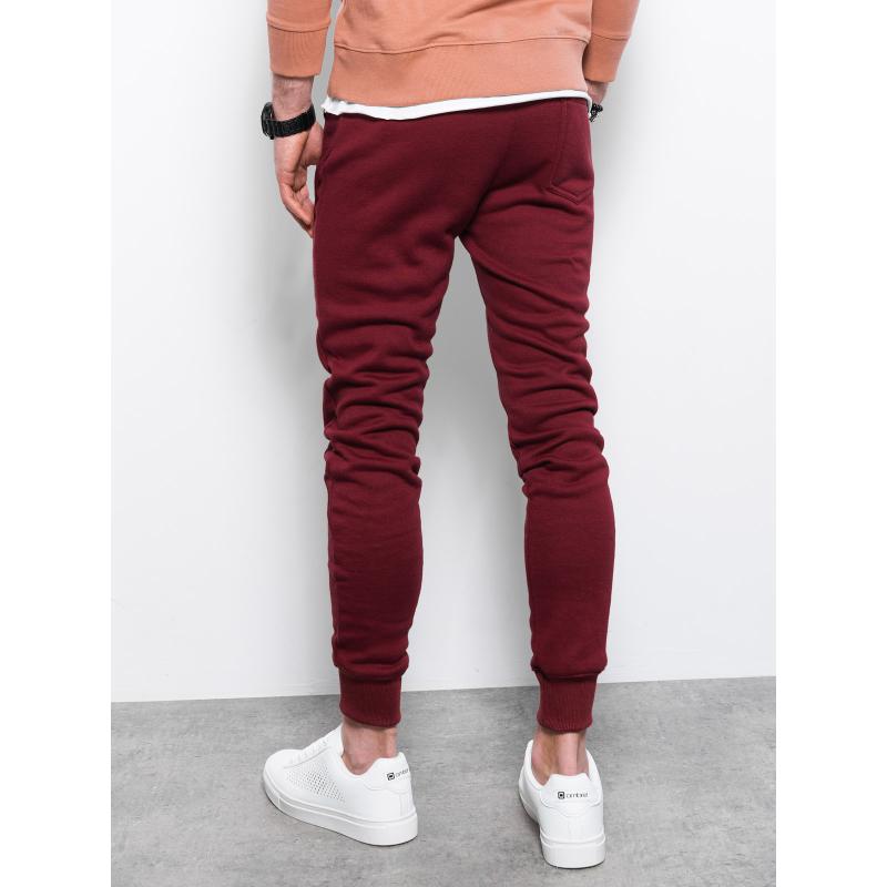 Pánske tepláky KYRAN dark red