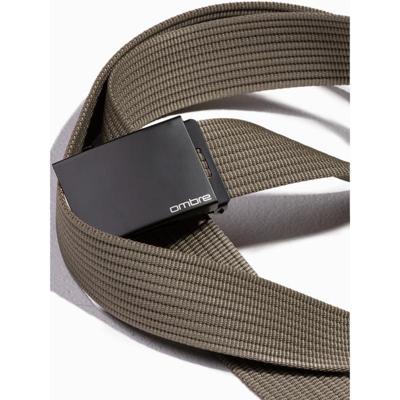 Férfi öv ZAYNE khaki színben