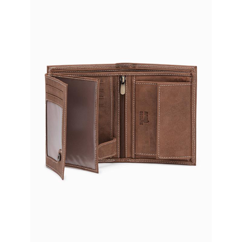 Pánská kožená peněženka PHILLIP světle hnědá