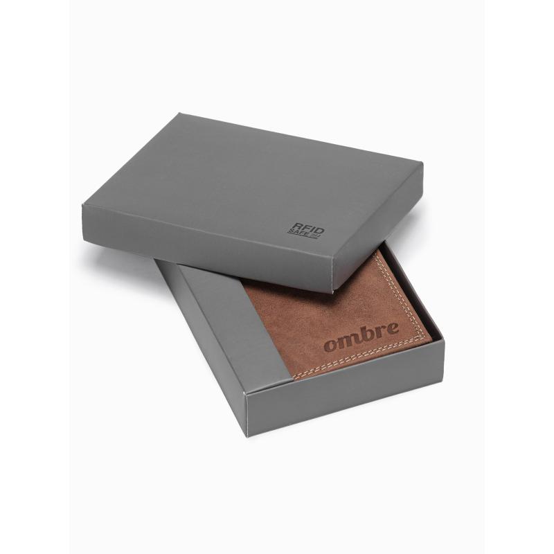 Pánská kožená peněženka PHILLIP světle hnědá