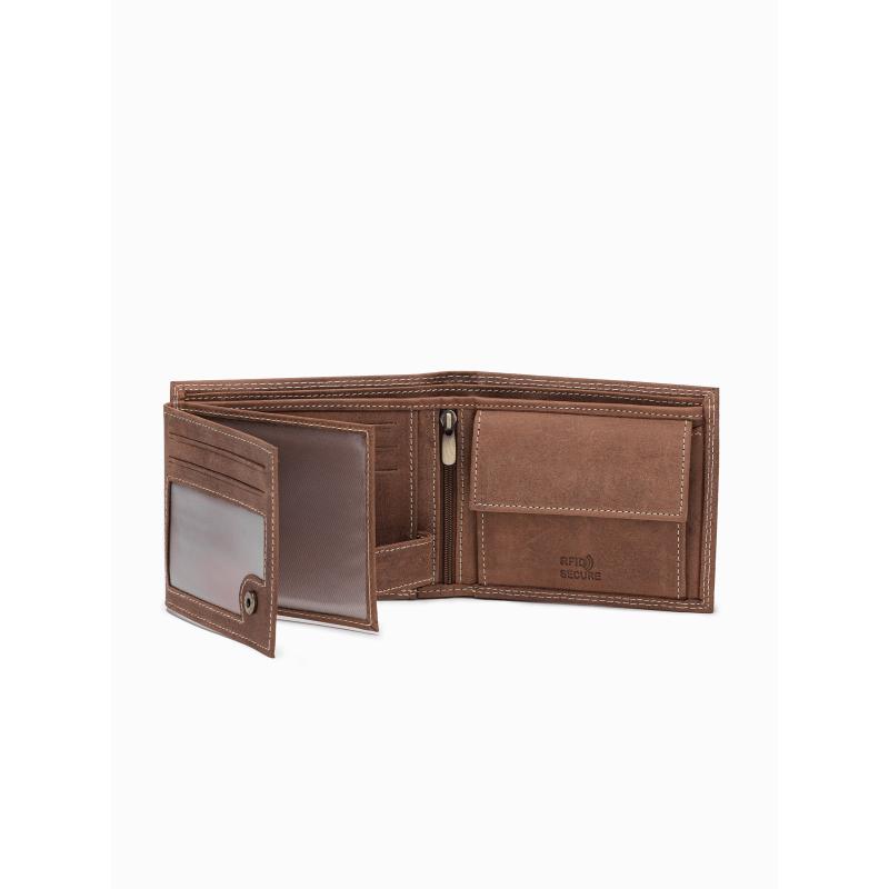 Pánská kožená peněženka BOBBY světle hnědá