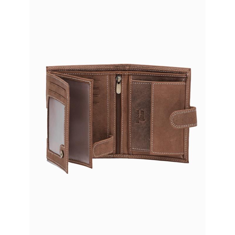 Férfi bőr pénztárca JAY világosbarna