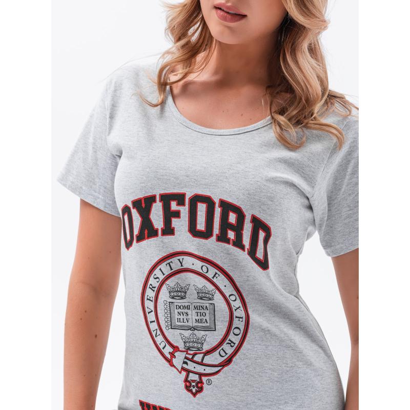 Dámské pyžamo noční košile VIVIEN šedá 