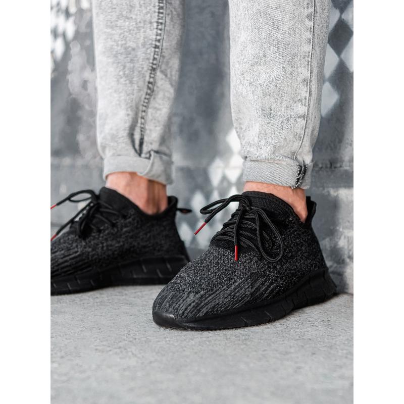 Pánské ležérní tenisky T388 – černé V4