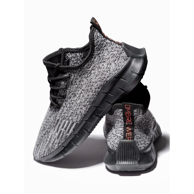 Pánské ležérní tenisky T388 – šedé V5