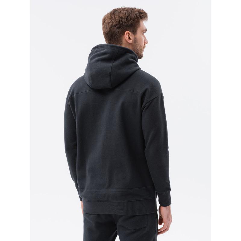 Pánská mikina s kapucí AMEER černá