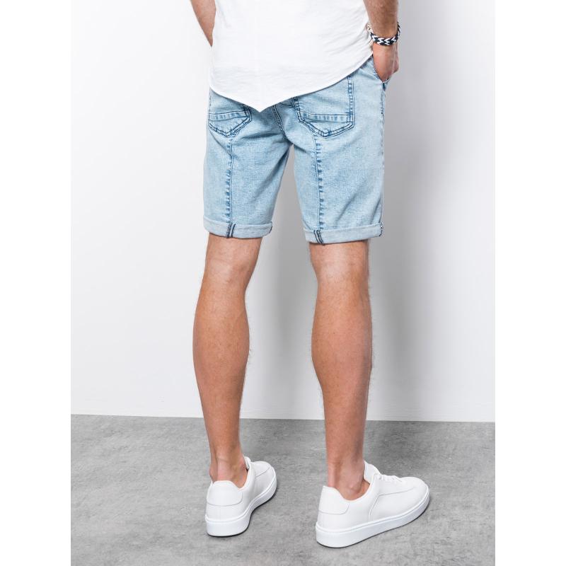 Pánske šortky džínsové NELSON svetlé džínsy