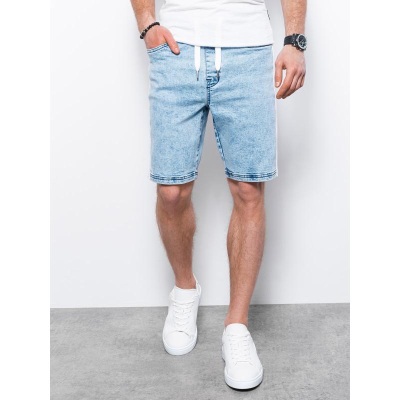 Pánske šortky džínsové IAN svetlé džínsy