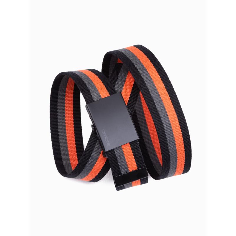 Férfi bőr öv TOBY fekete