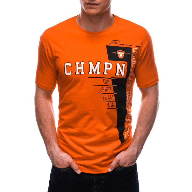 Pánské tričko S1710 oranžová