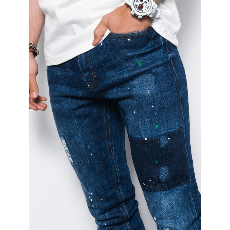 Pánske džínsy SKINNY FIT modré