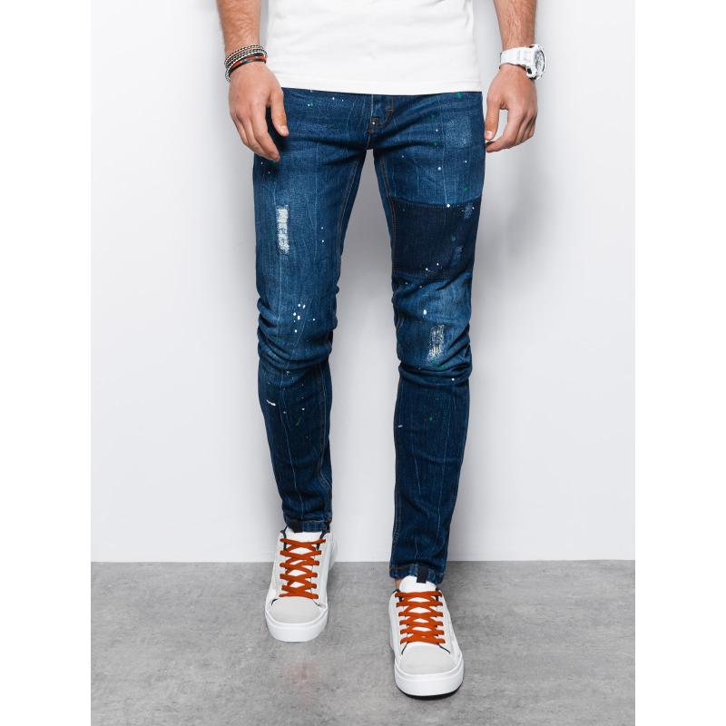 Pánske džínsy SKINNY FIT modré