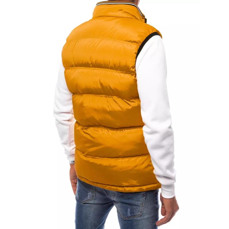 Pánská vesta prošívaná STRAND žlutá