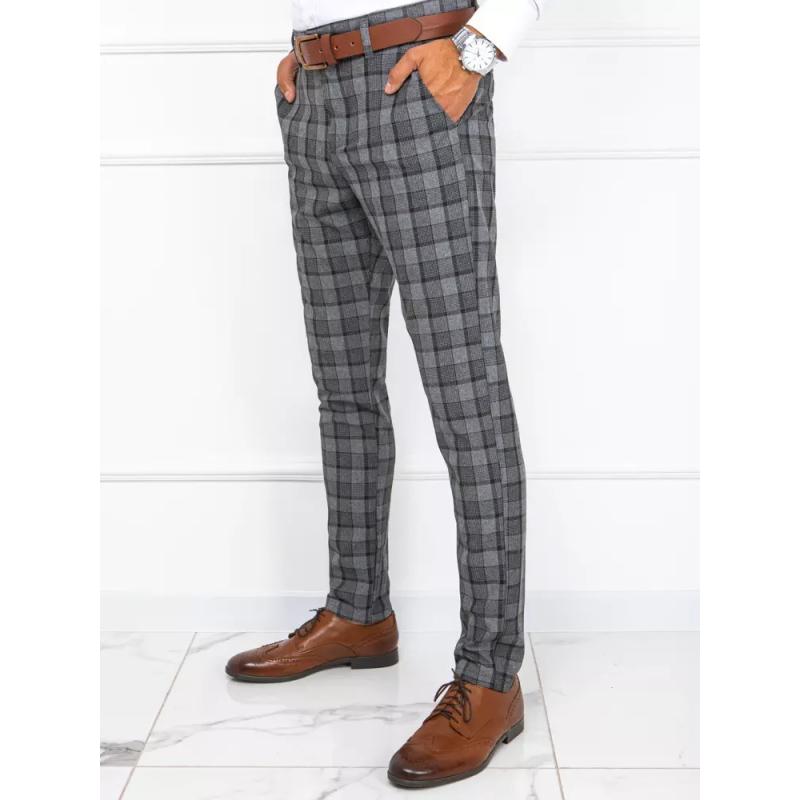 Pánske nohavice JIM tmavo šedé