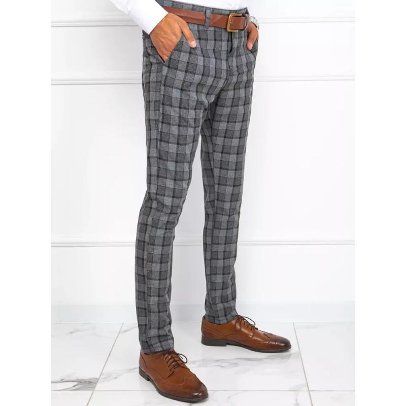 Pánske nohavice JIM tmavo šedé