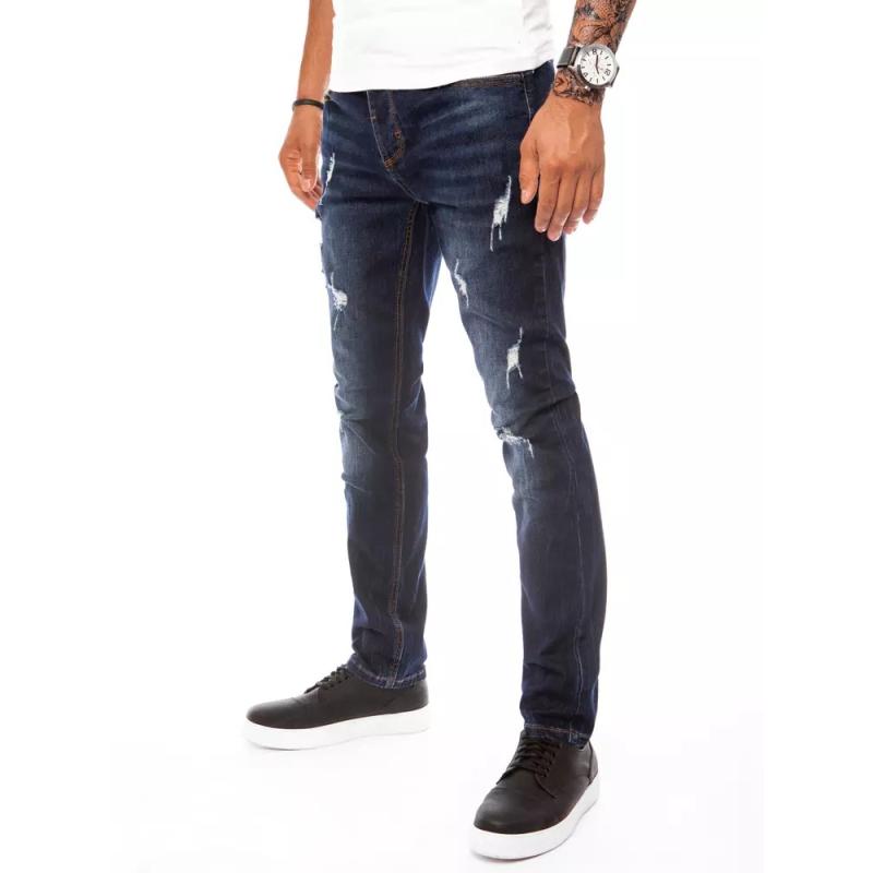 Pánské kalhoty TROY tmavě modré 