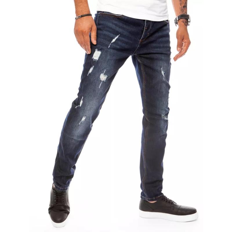 Pánské kalhoty TROY tmavě modré 