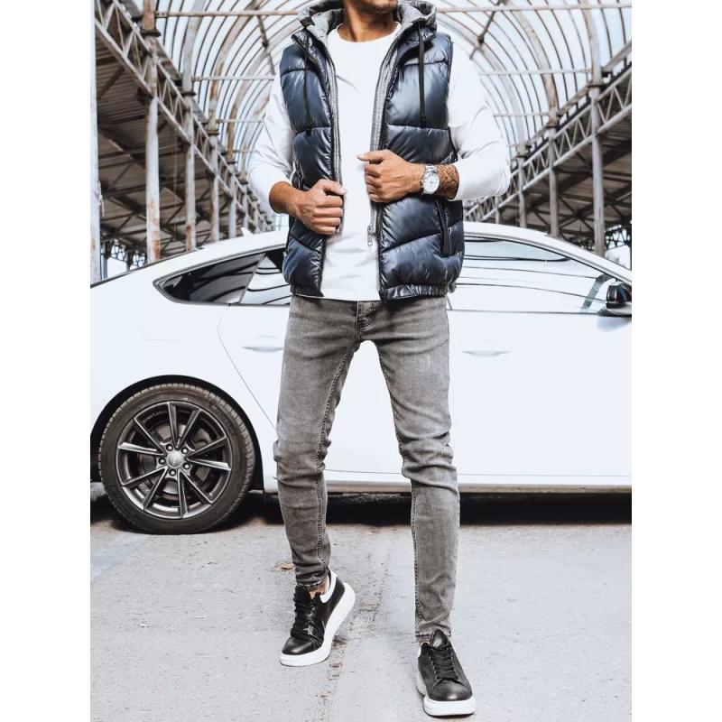 Férfi IRAM mellény sötétkék