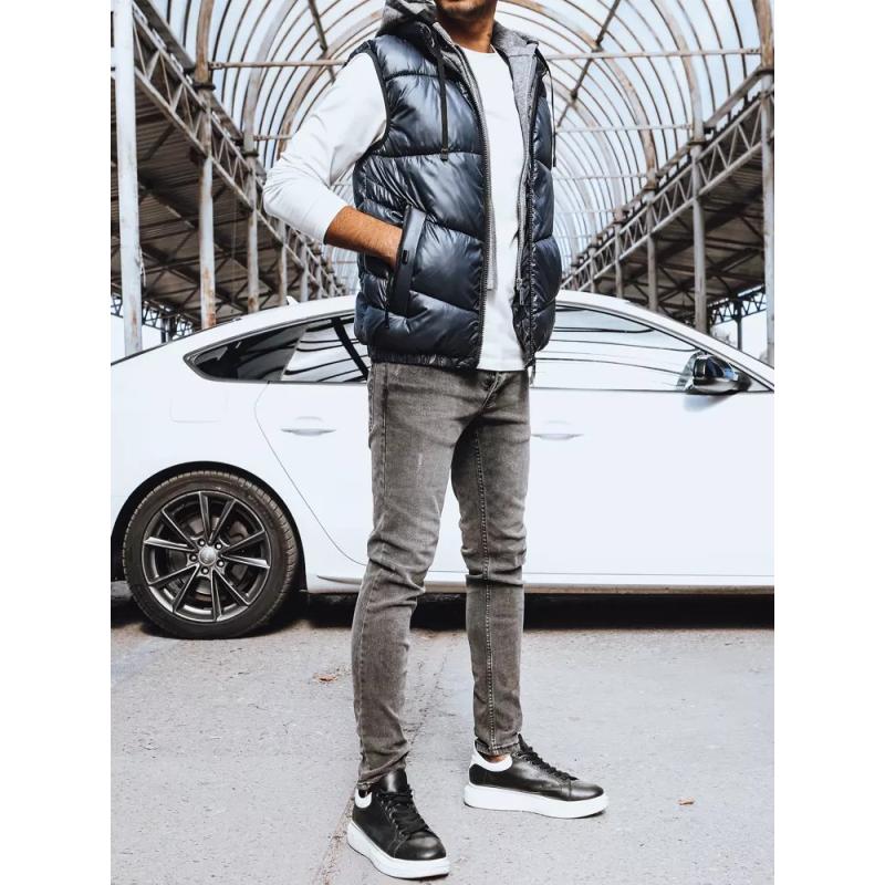 Férfi IRAM mellény sötétkék