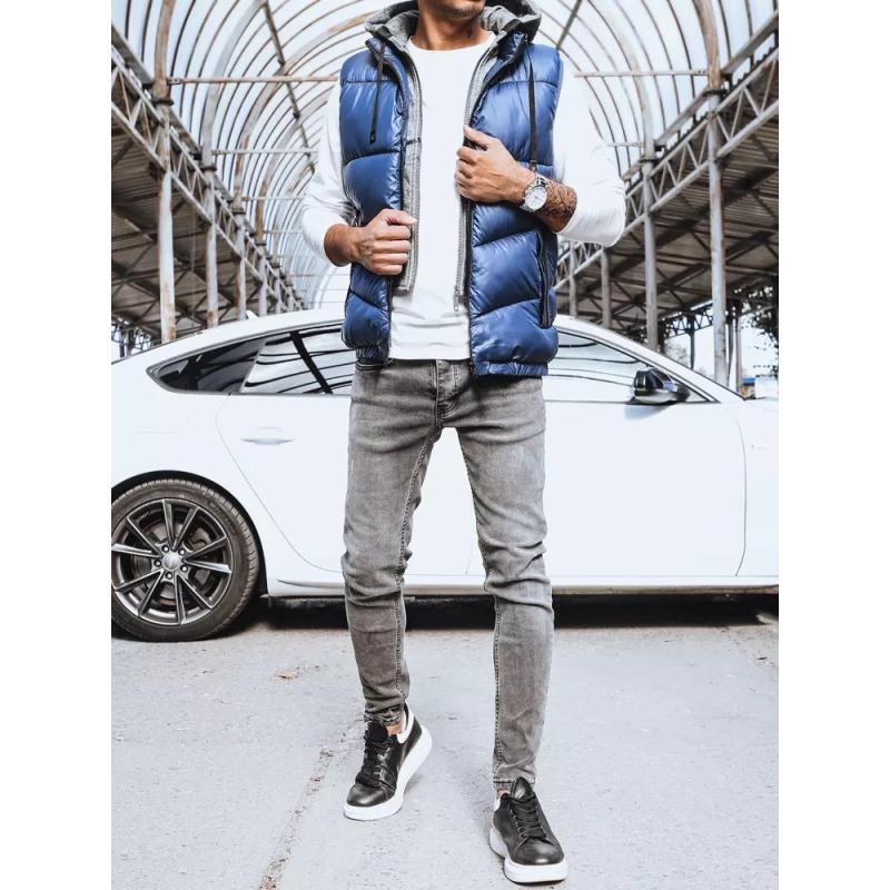 Férfi DASH mellény sötétkék