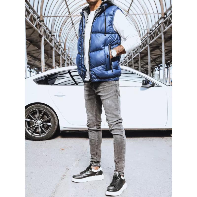 Férfi DASH mellény sötétkék