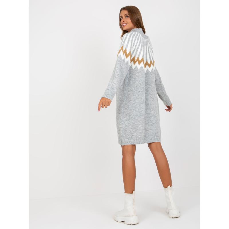 Dámské šaty Shereen RUE PARIS šedé  