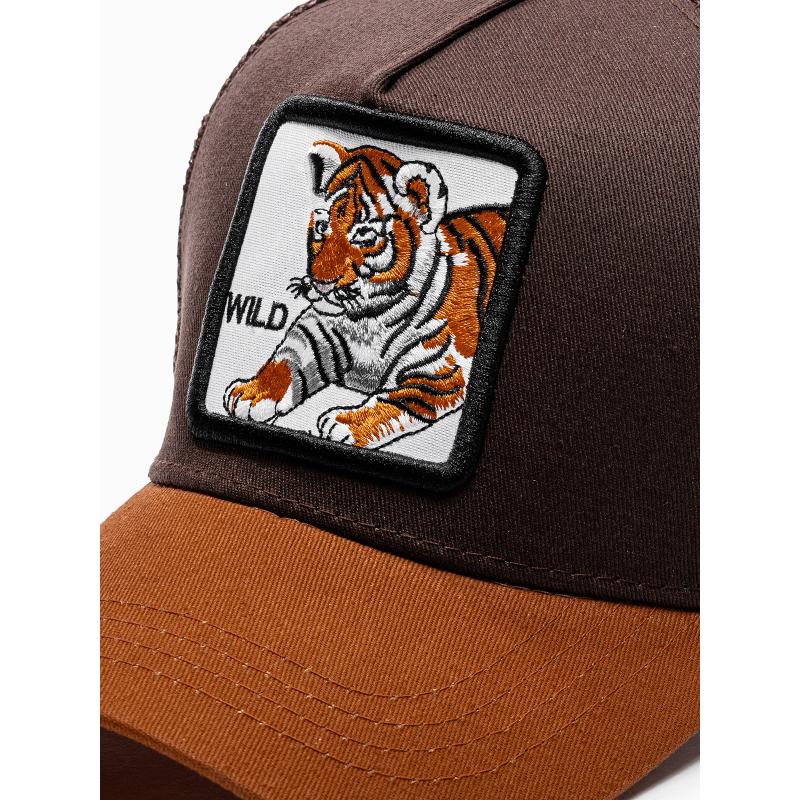 Pánská čepice H113 - hnědá