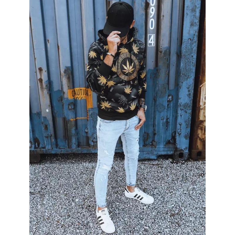 Pánska mikina s potlačou ERBA čierna