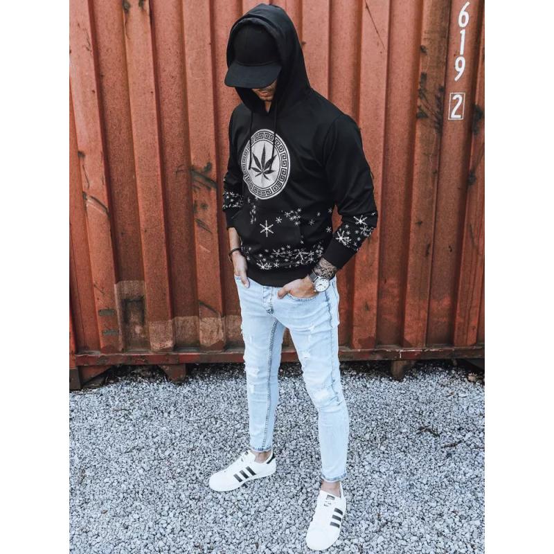 Pánská mikina s potiskem MIA černá