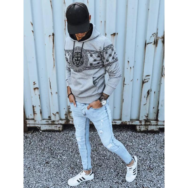 Pánská mikina s potiskem WILA šedá