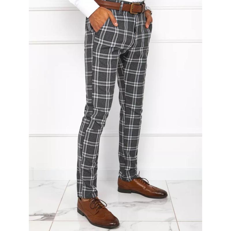 Pánské kalhoty INA tmavě šedé