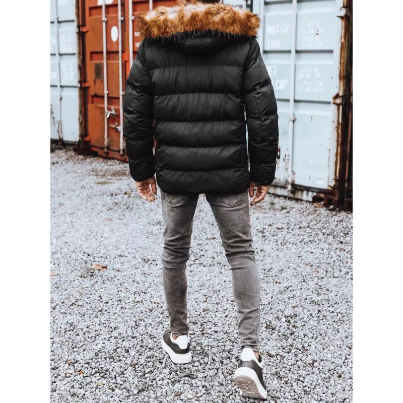 Pánska bunda zimná prešívaná INNUIT čierna