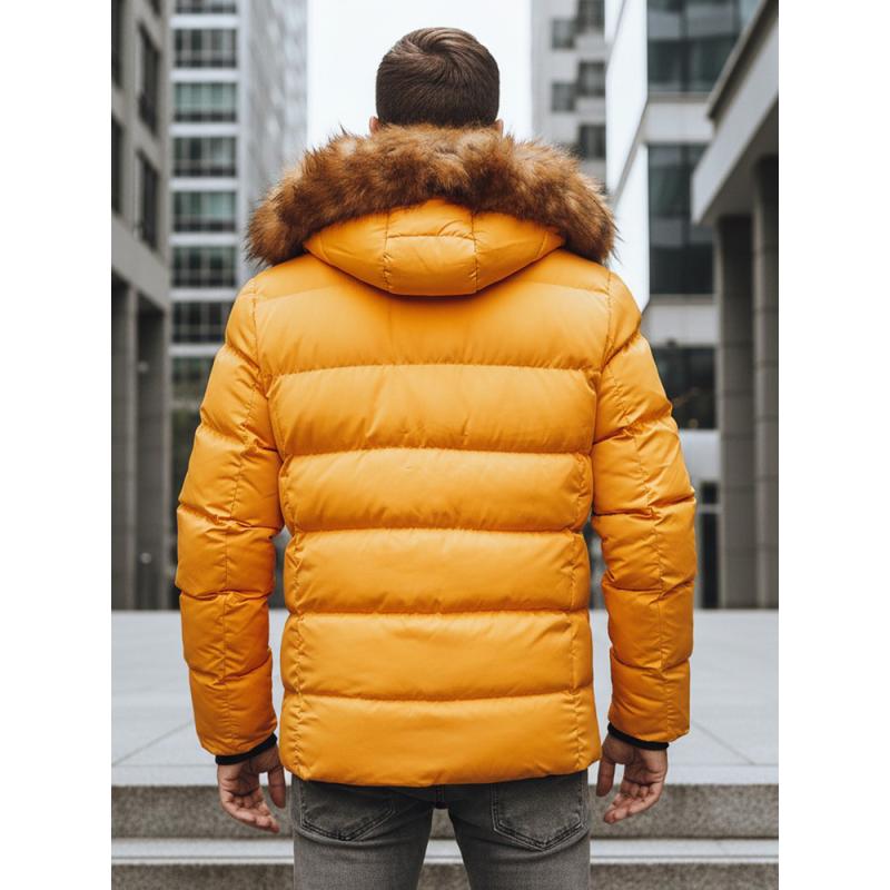 Pánska bunda zimná prešívaná INNUIT žltá