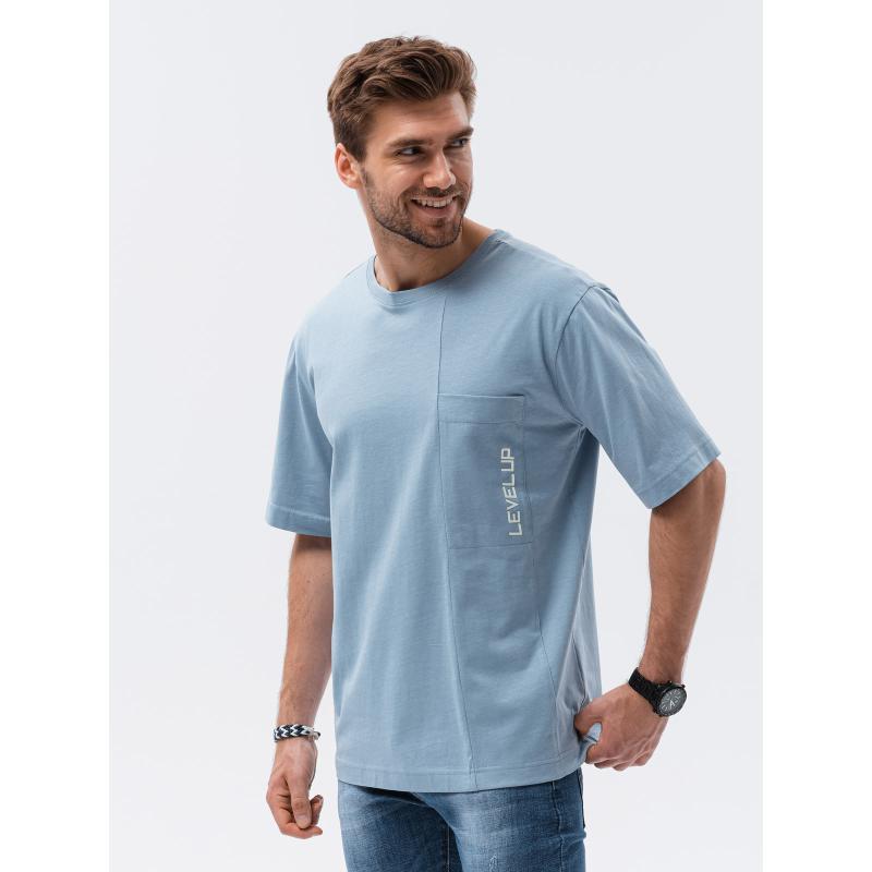 Pánske tričko OVERSIZE modré