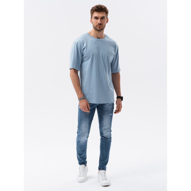 Pánske tričko OVERSIZE modré