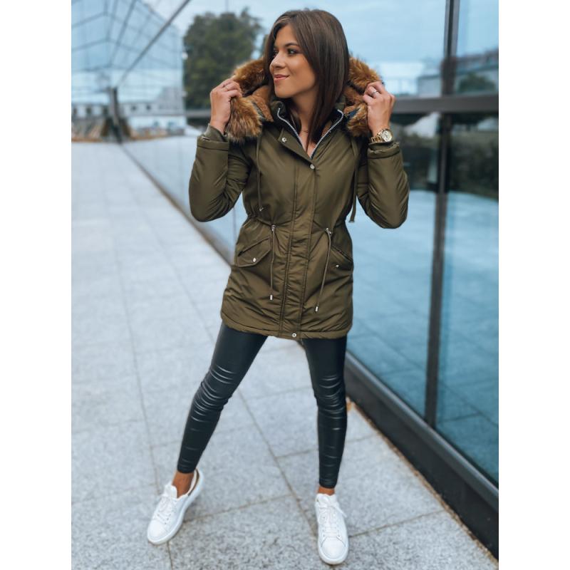 Dámská bunda NEXT tmavě zelená