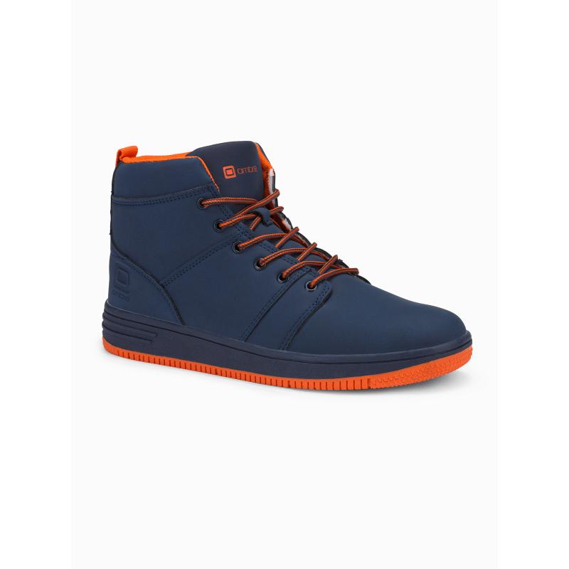 Pánské izolované kotníkové tenisky - tmavě modré V3 OM-FOSH-0123