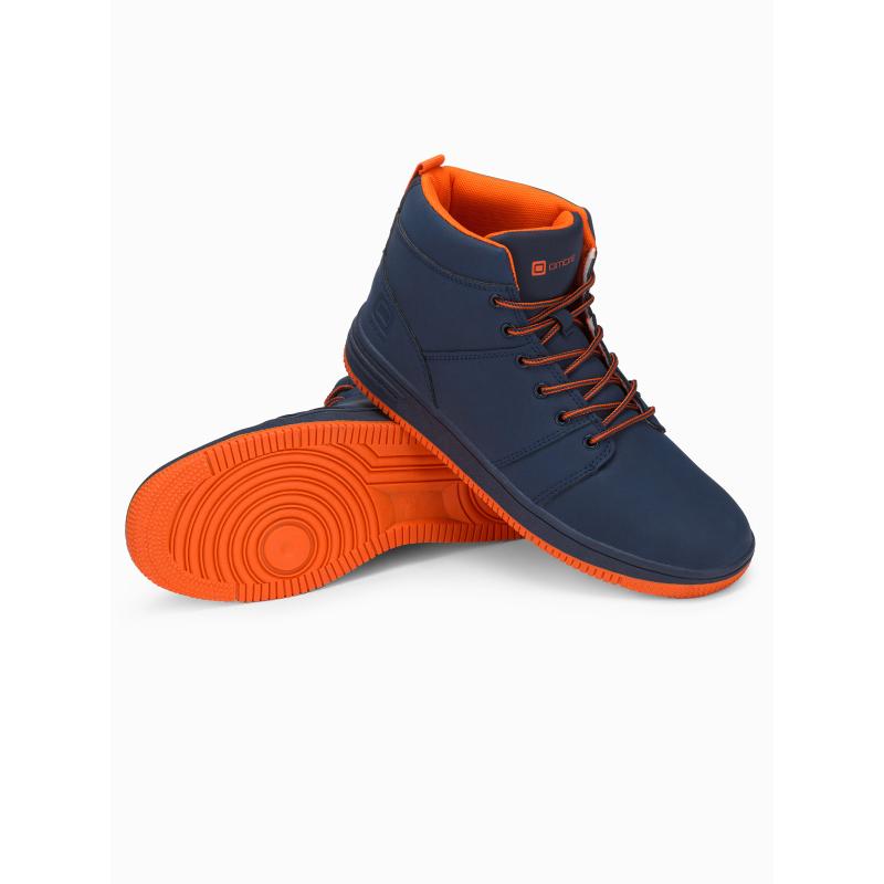 Pánské izolované kotníkové tenisky - tmavě modré V3 OM-FOSH-0123