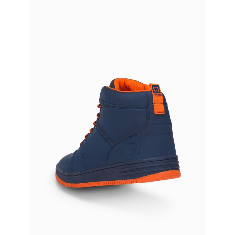 Pánské izolované kotníkové tenisky - tmavě modré V3 OM-FOSH-0123