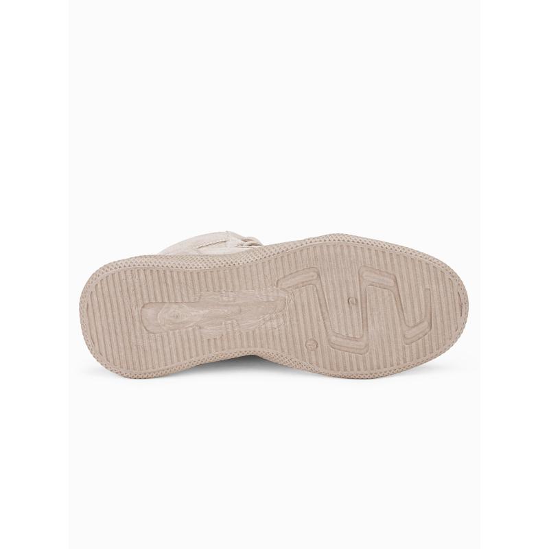 Férfi téli cipő – bézs T380