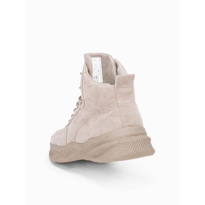 Férfi téli cipő – bézs T380