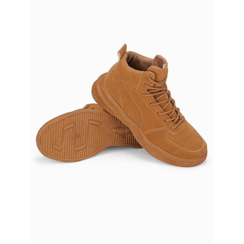 Férfi téli cipő – kamel T380