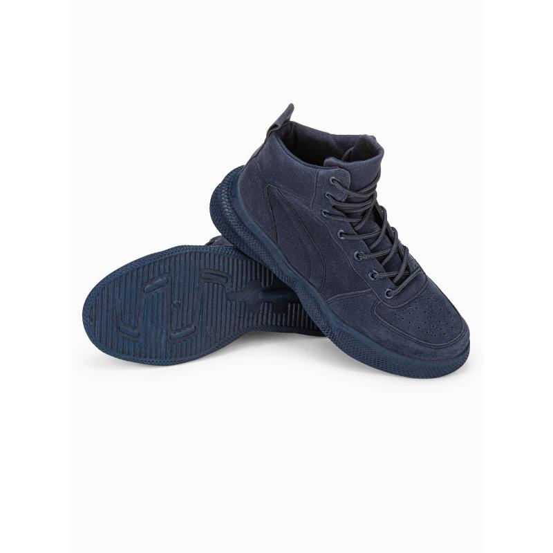 Férfi magas tornacipő – sötétkék V5 T380