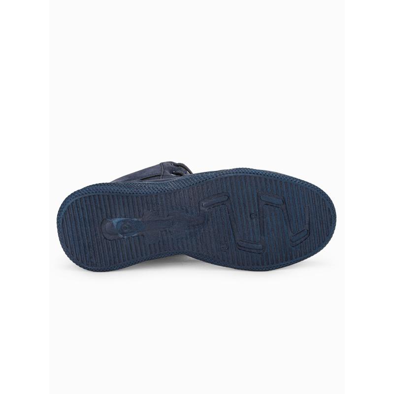 Férfi magas tornacipő – sötétkék V5 T380